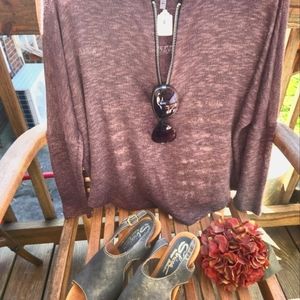 Womens Joelle Knitt Half Zip Sweater Small